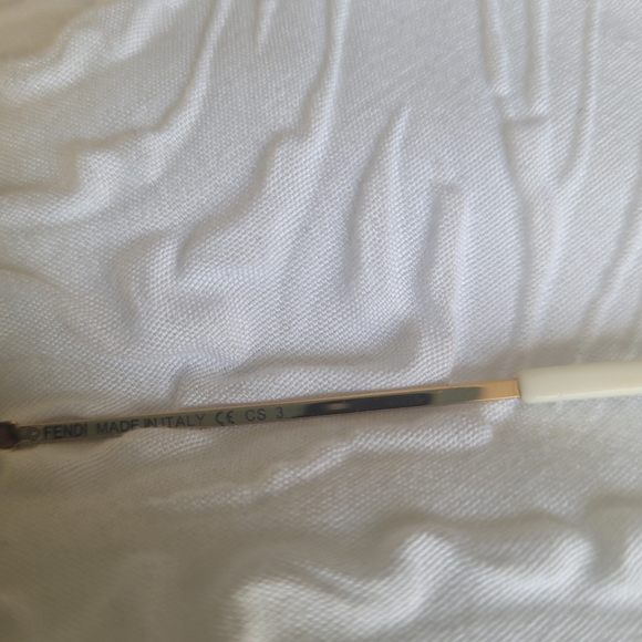 Fendi Flat Top Mirror Sunglasses, Rose Gold - Picture 2 of 3